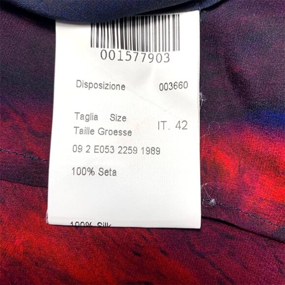 PIAZZA SEMPIONE Saturated silk top - Picture 7 of 7